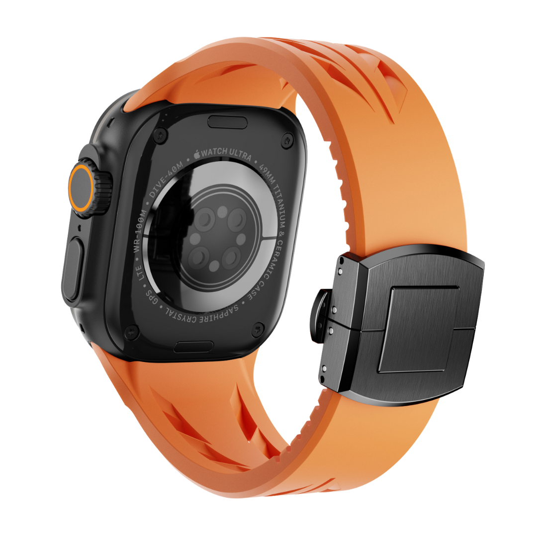 Luxury Concept Silicone Straps By iSerieshub Compatible For Apple Watch