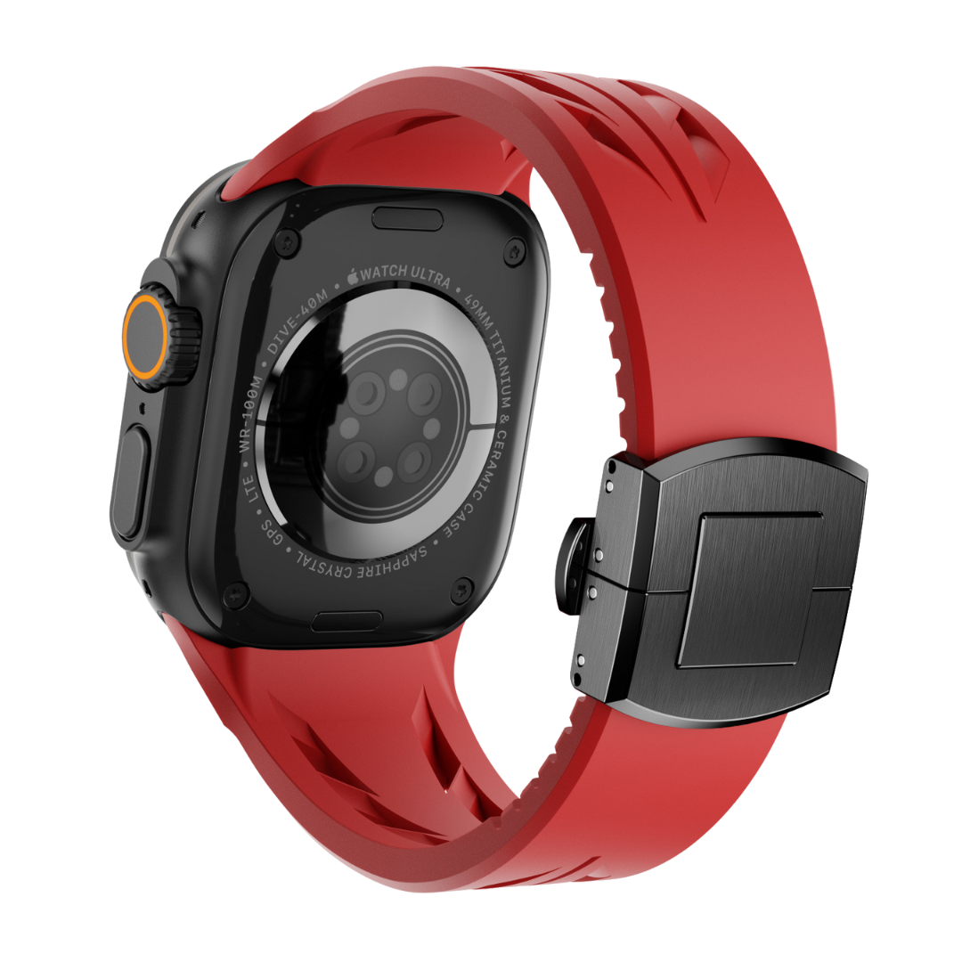 Luxury Concept Silicone Straps By iSerieshub Compatible For Apple Watch