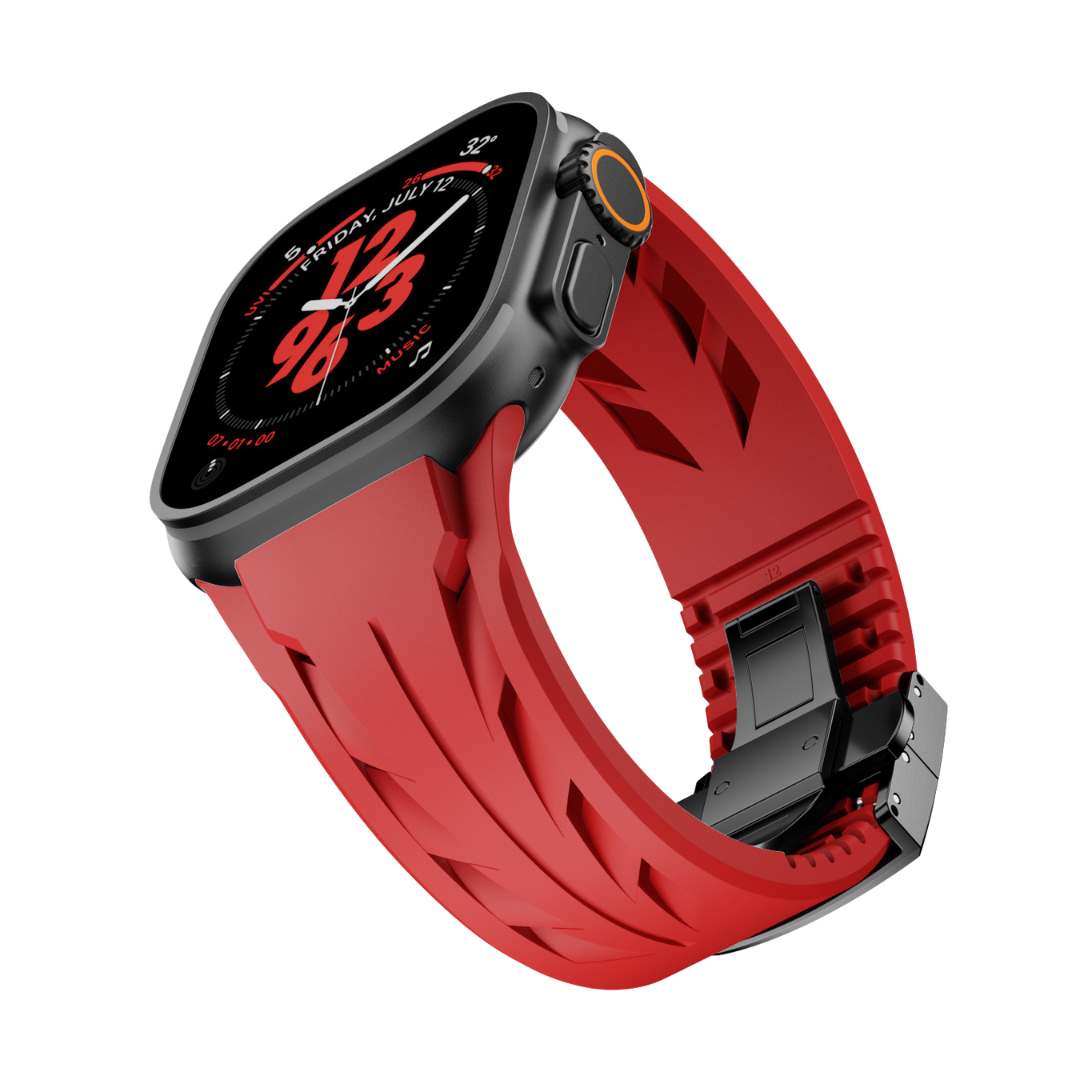 Luxury Concept Silicone Straps By iSerieshub Compatible For Apple Watch
