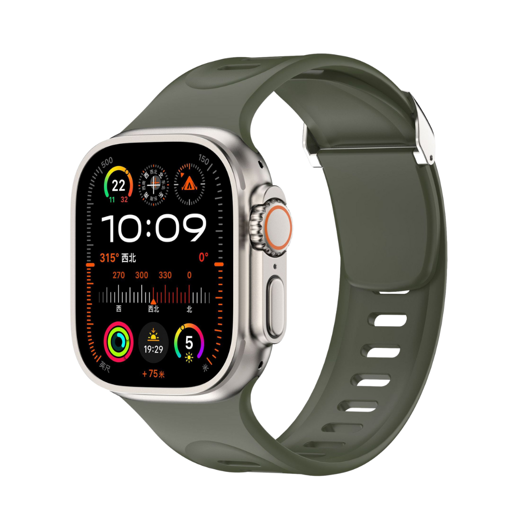 Premium Siliocne Explorer Sports Bands By iSerieshub Compatible For Apple Watch