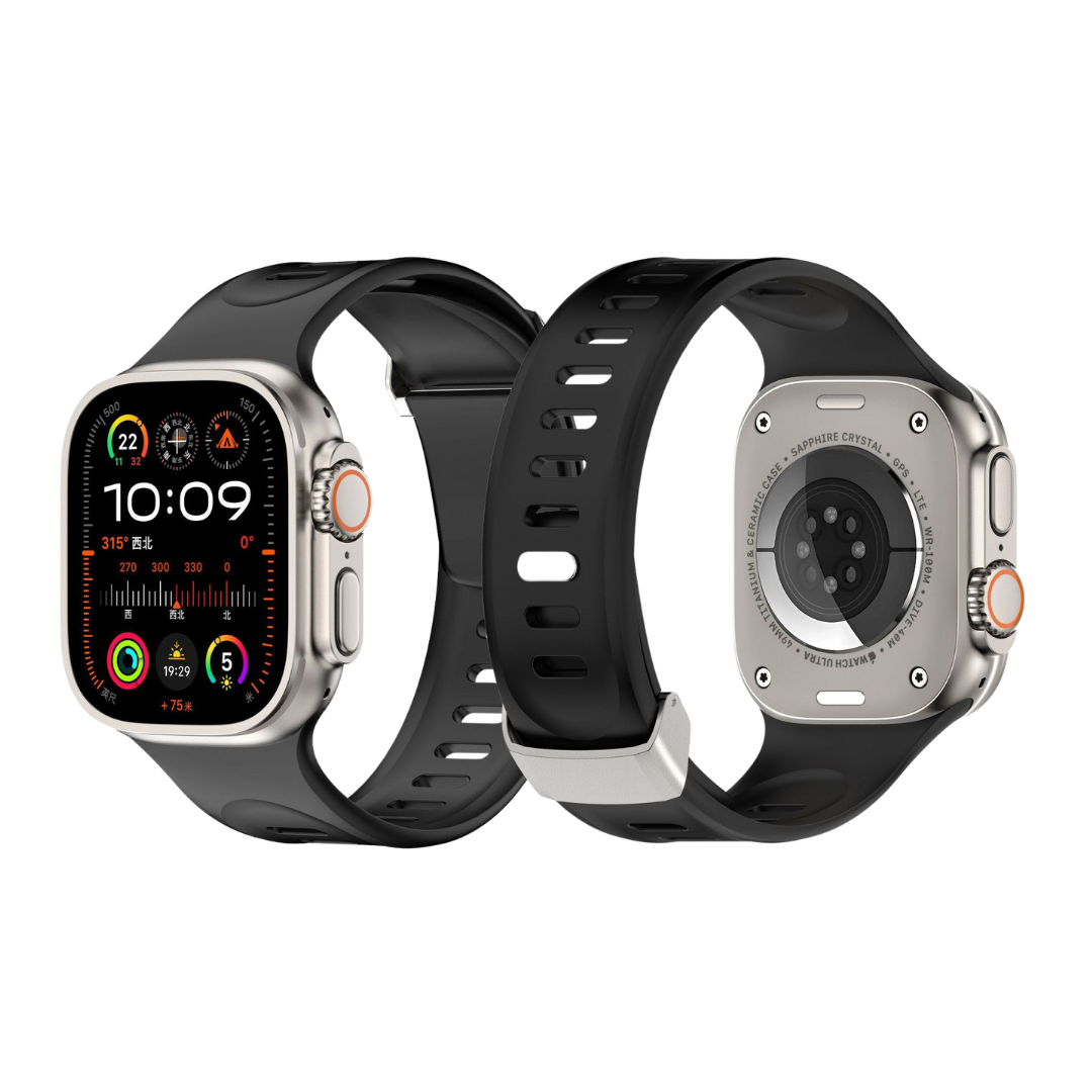 Premium Siliocne Explorer Sports Bands By iSerieshub Compatible For Apple Watch