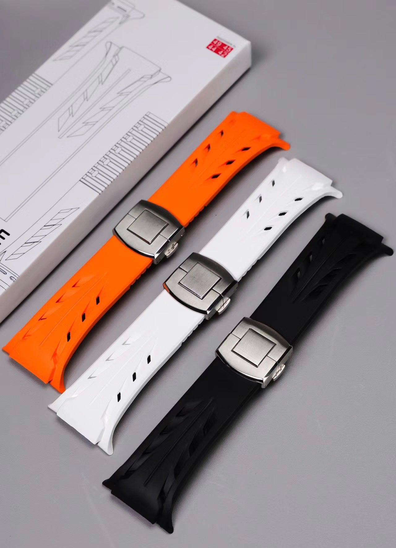 Luxury Concept Silicone Straps By iSerieshub Compatible For Apple Watch