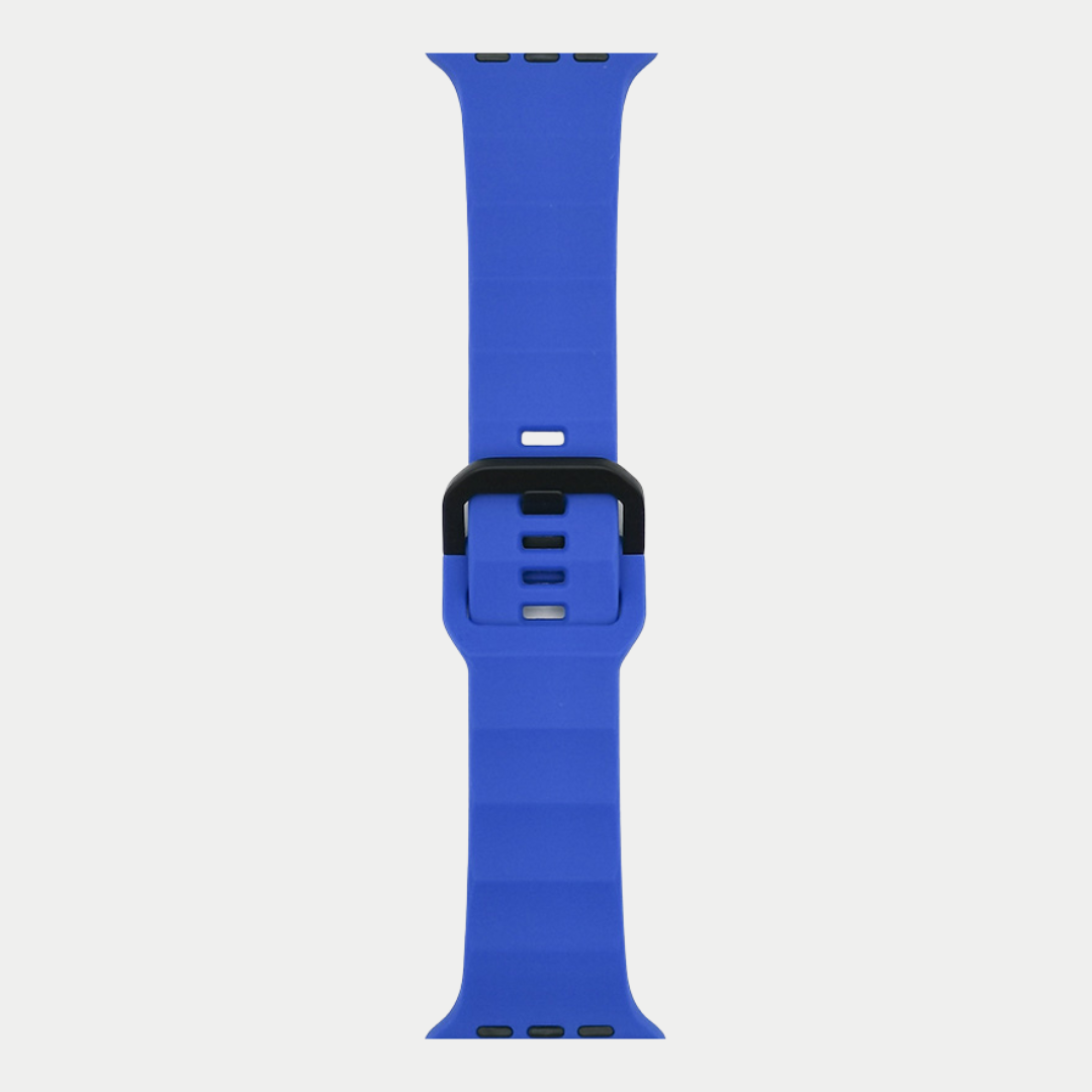 Premium Wave Surface Style Silicone Strap By iSerieshub Compatible for iWatch