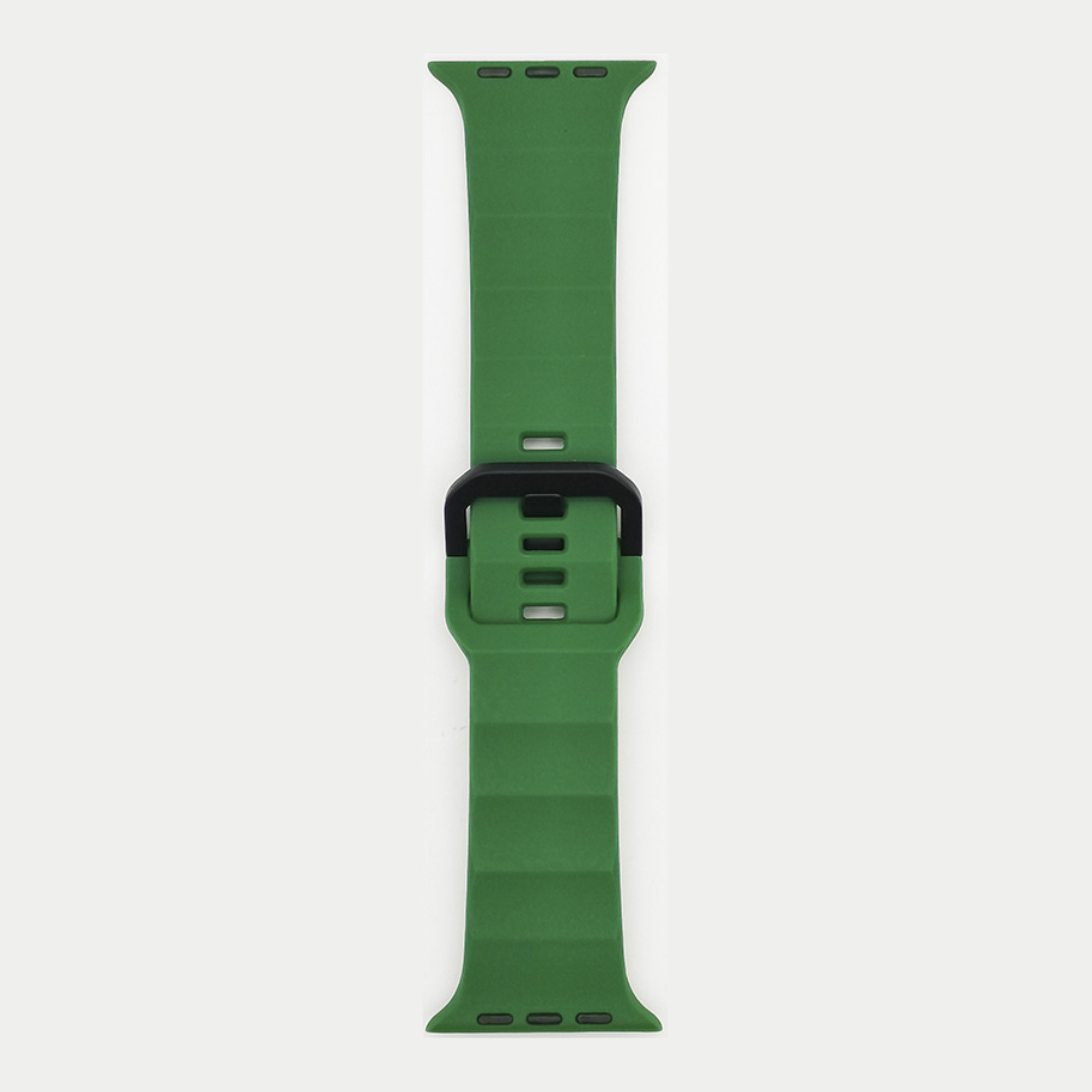 Premium Wave Surface Style Silicone Strap By iSerieshub Compatible for iWatch