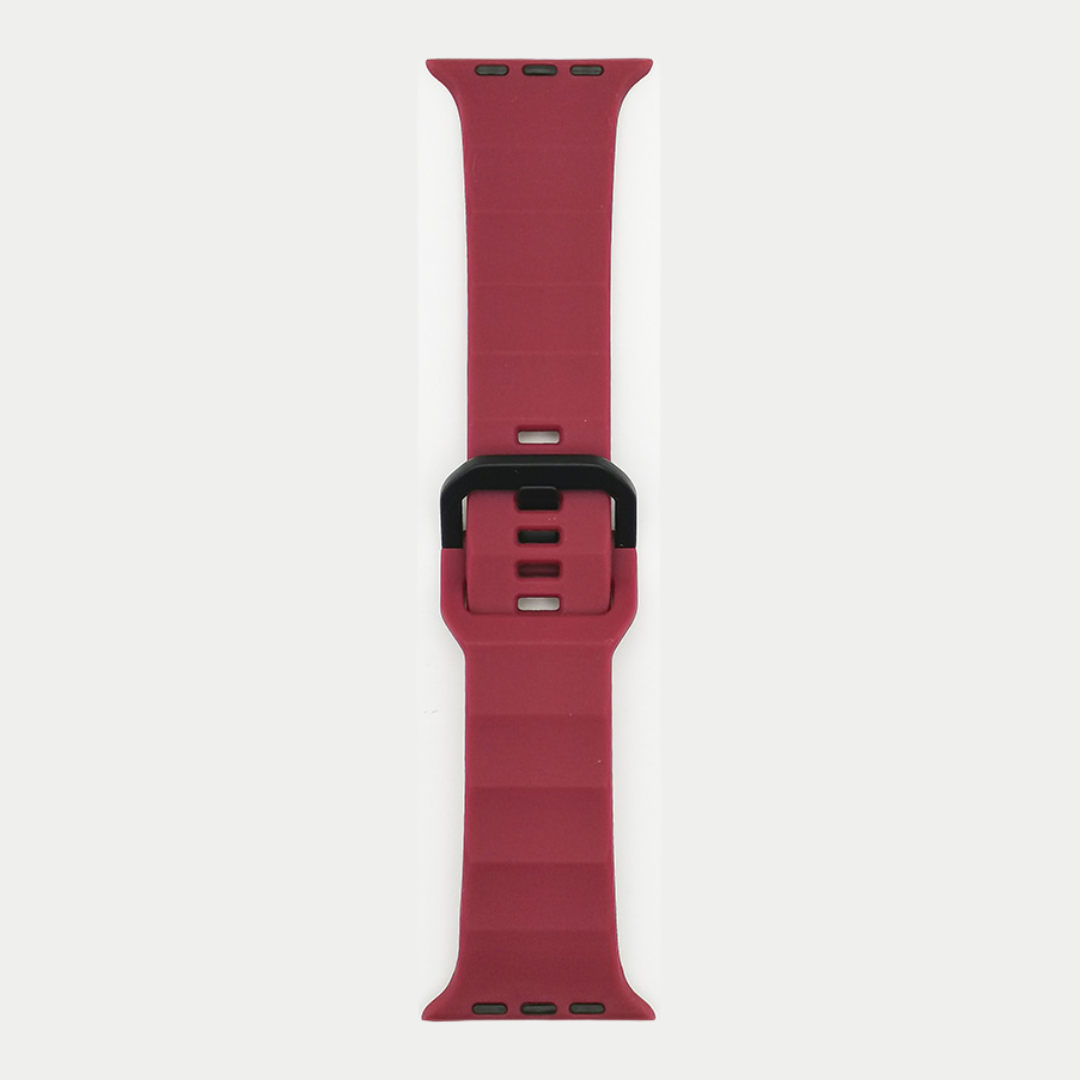 Premium Wave Surface Style Silicone Strap By iSerieshub Compatible for iWatch