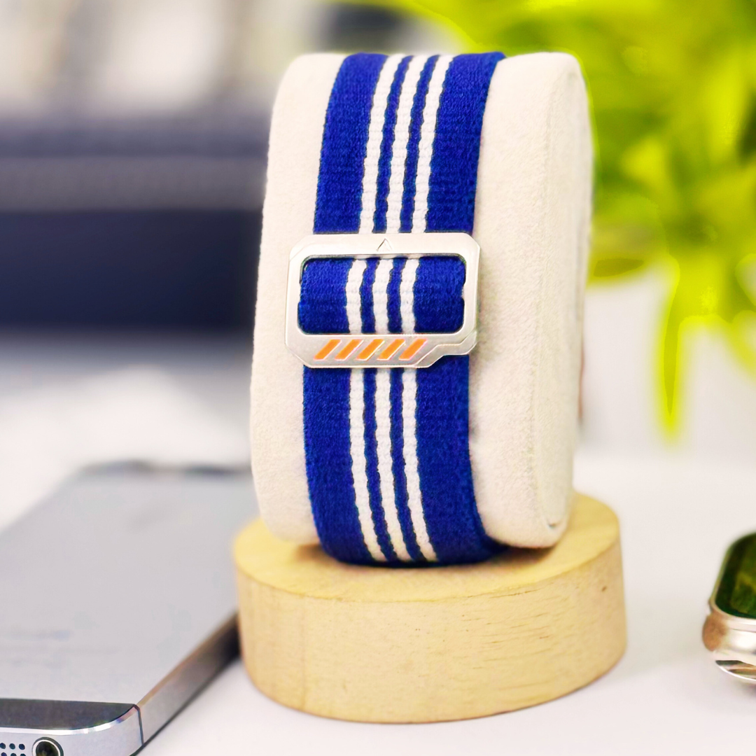 Premium Strip Nylon Strechtable Sports Bands By iSerieshub Compatible For Apple Watch