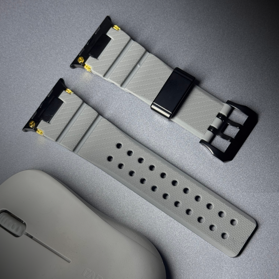 Luxury Veltrix Silicone Straps By iSerieshub Compatible For Apple Watch