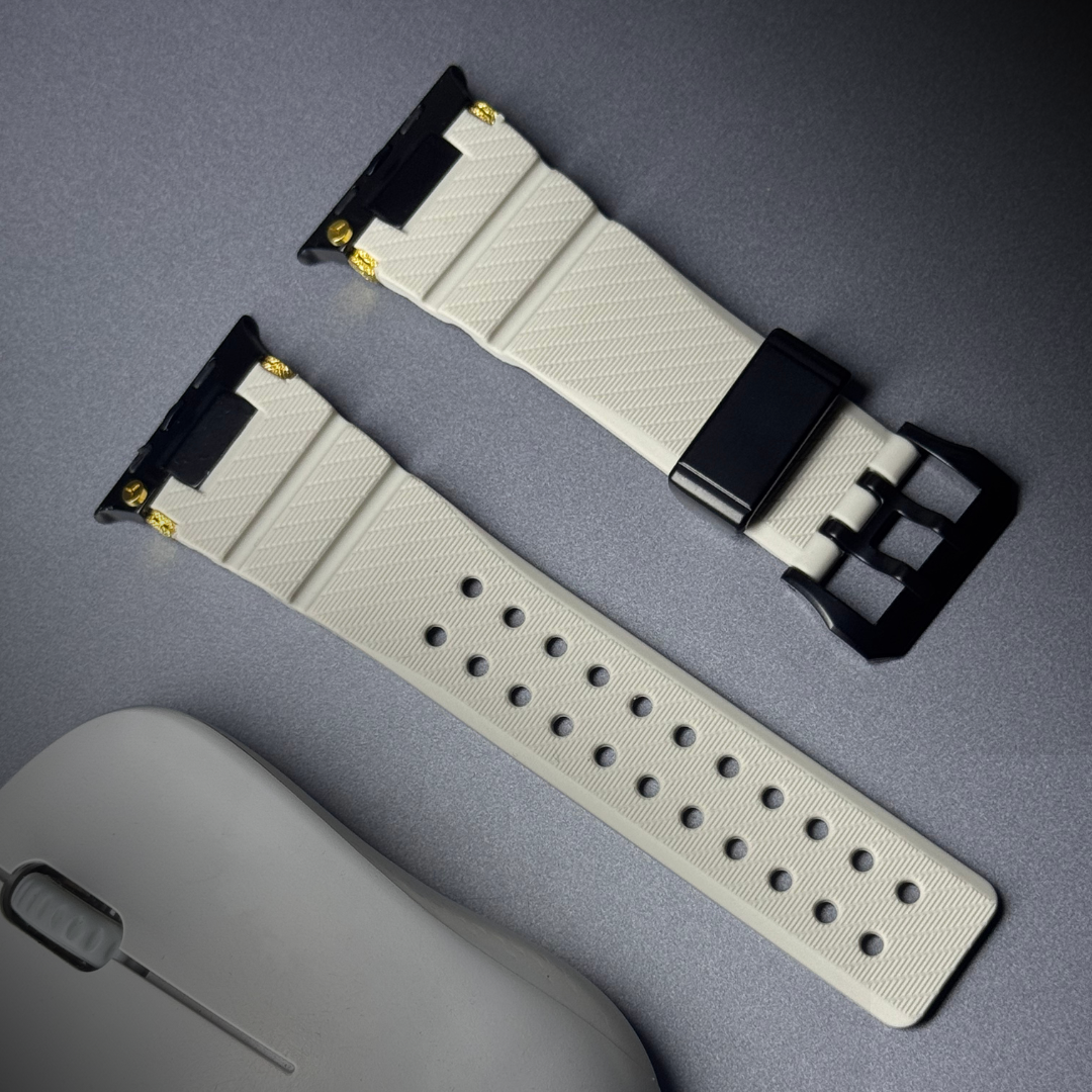 Luxury Veltrix Silicone Straps By iSerieshub Compatible For Apple Watch
