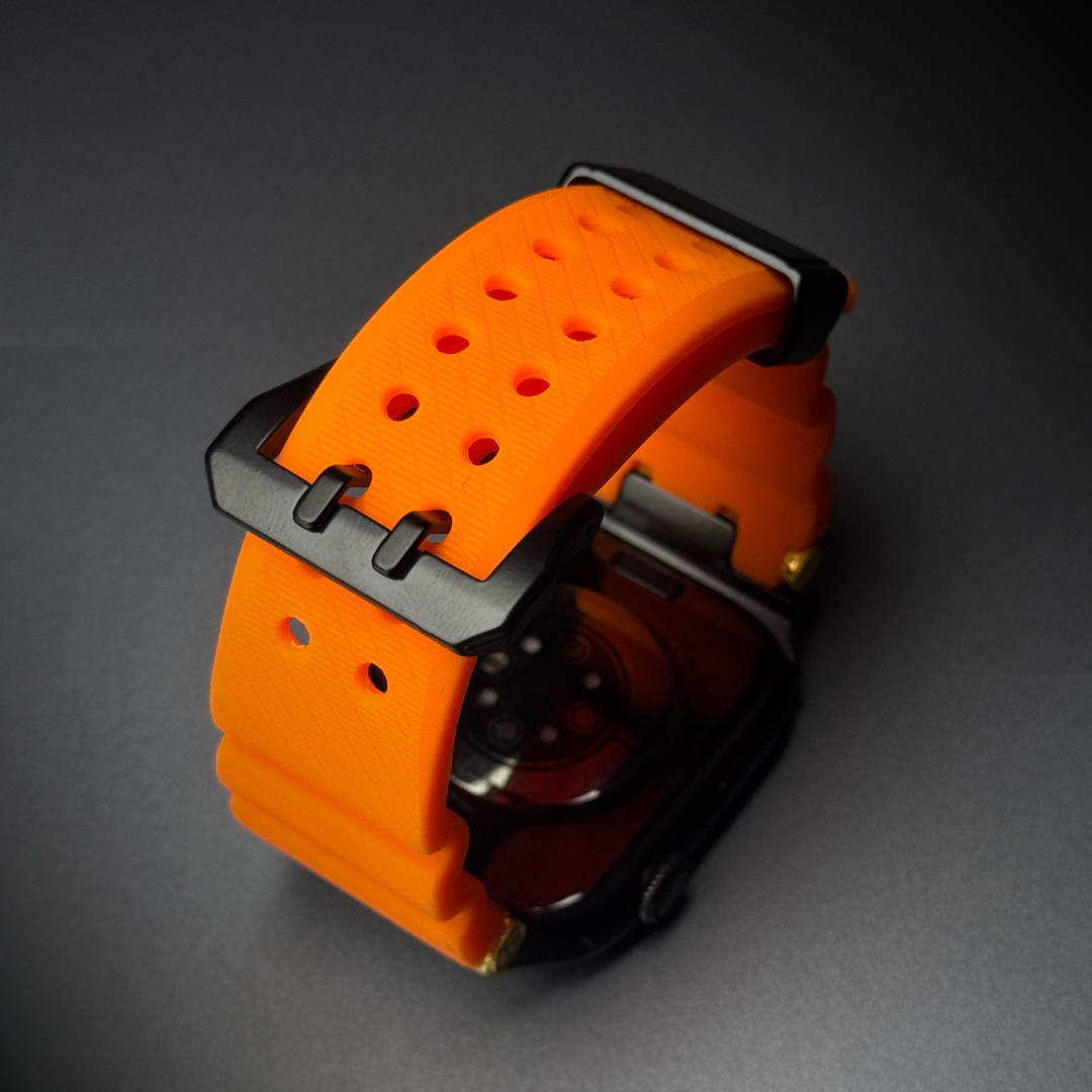 Luxury Veltrix Silicone Straps By iSerieshub Compatible For Apple Watch