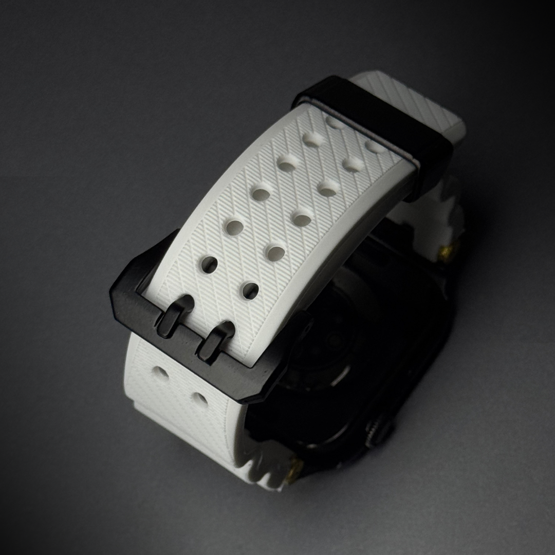 Luxury Veltrix Silicone Straps By iSerieshub Compatible For Apple Watch