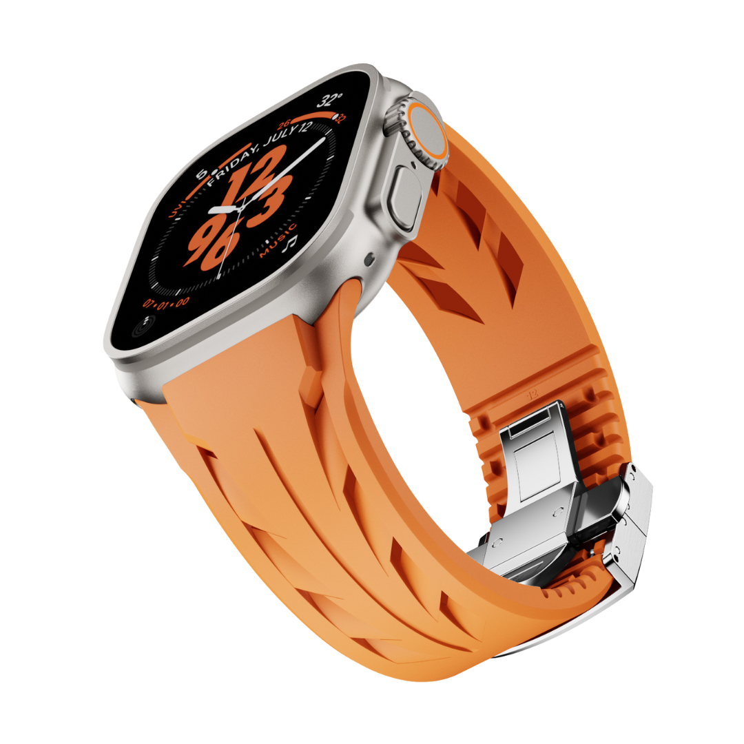 Luxury Concept Silicone Straps By iSerieshub Compatible For Apple Watch