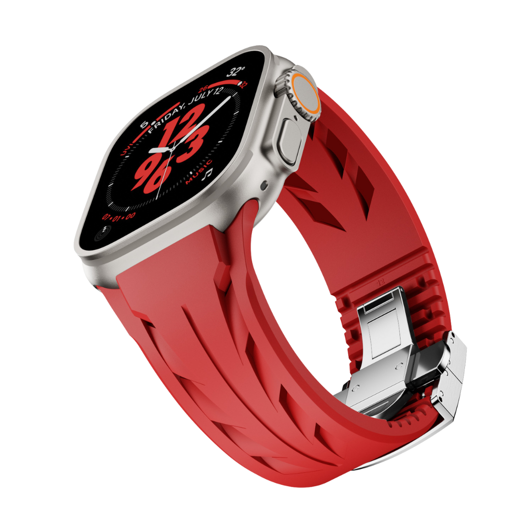 Luxury Concept Silicone Straps By iSerieshub Compatible For Apple Watch