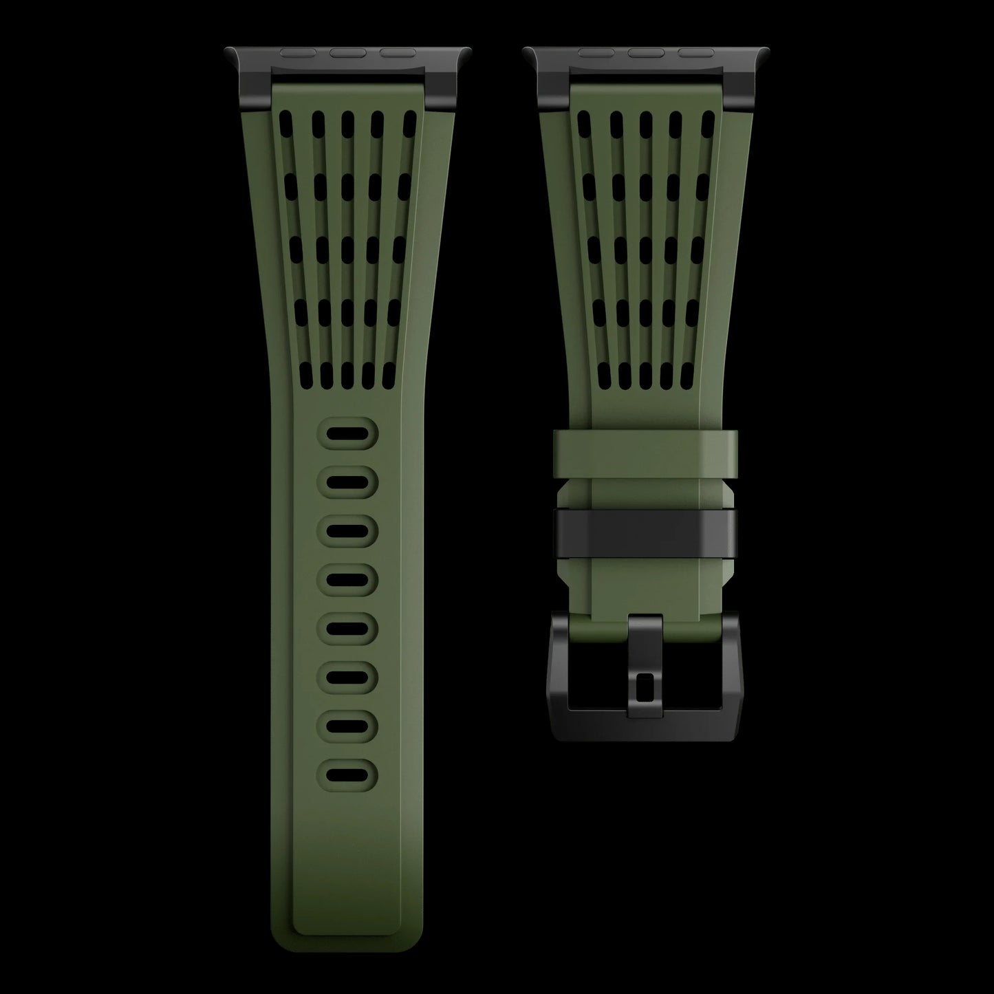 Luxury Ultra Wide Ventilated Sports Bands By iSerieshub Compatible For Apple Watch