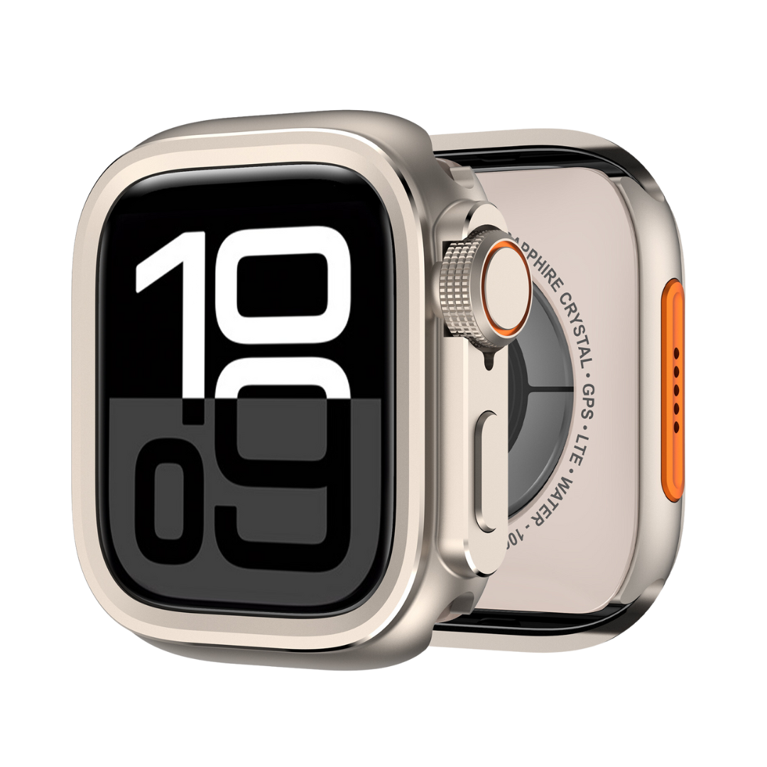 Luxury Change To Ultra Metal Case By iSerieshub Compatible For Apple Watch