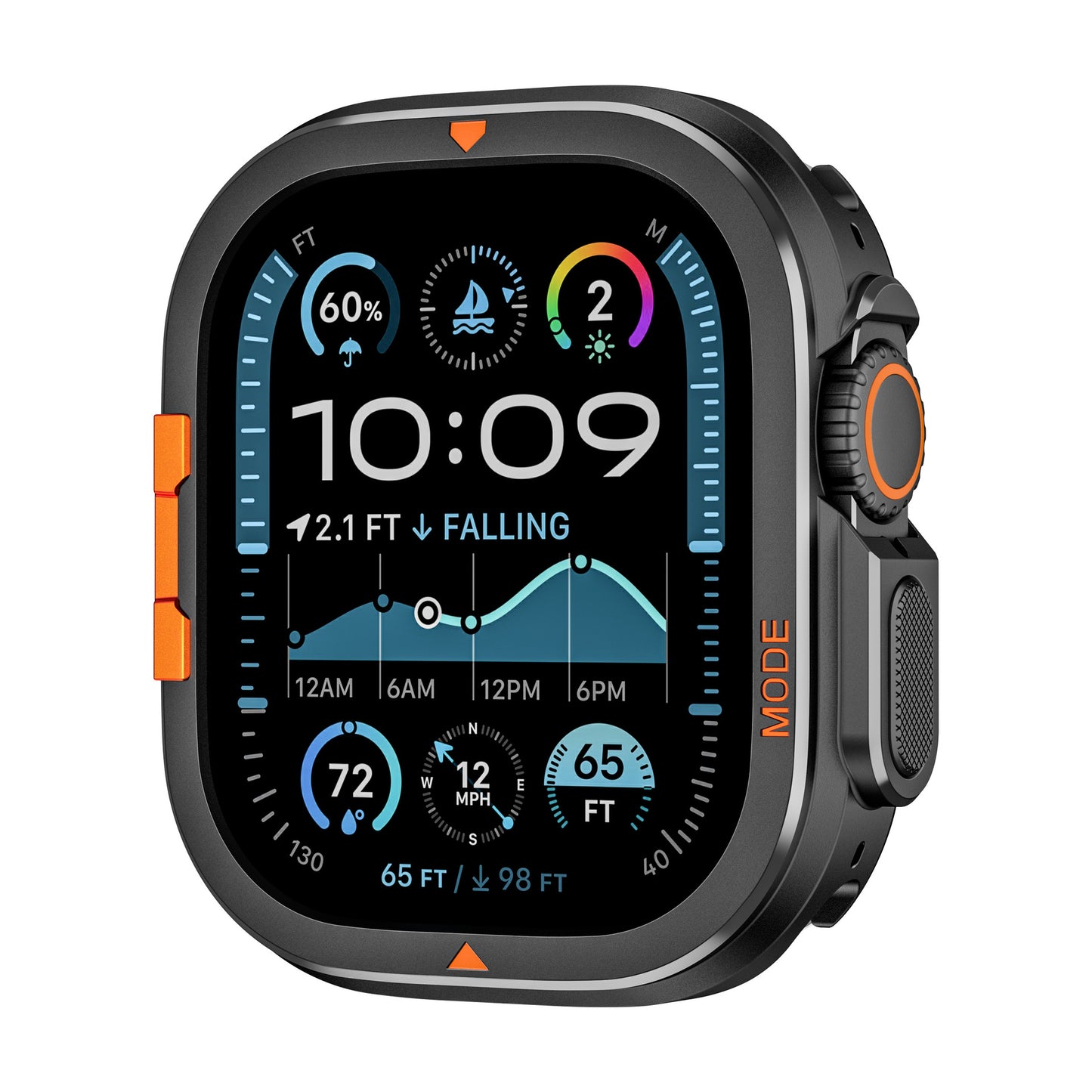 Luxury Ultra Metal Case By iSerieshub Compatible For Apple Watch