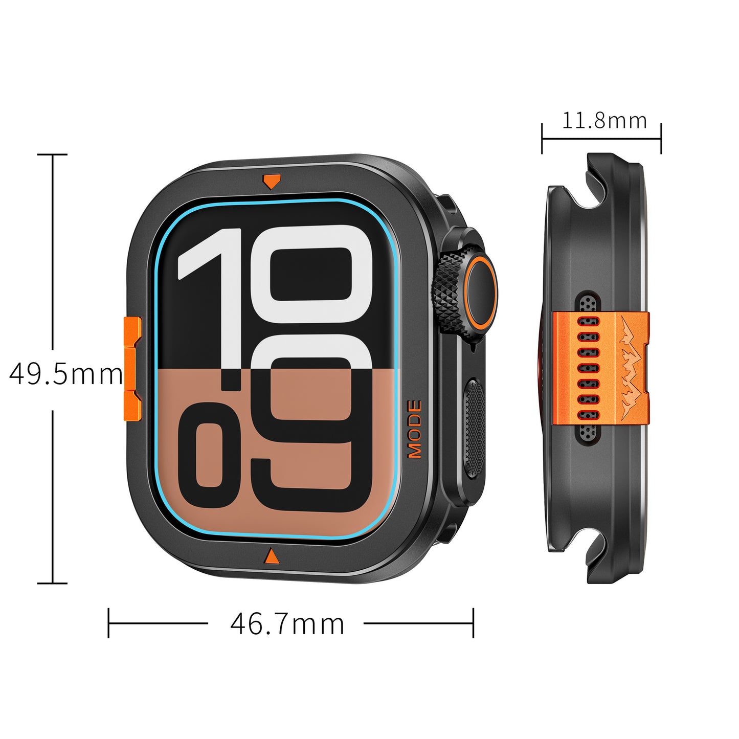 Luxury Ultra Metal Case By iSerieshub Compatible For Apple Watch