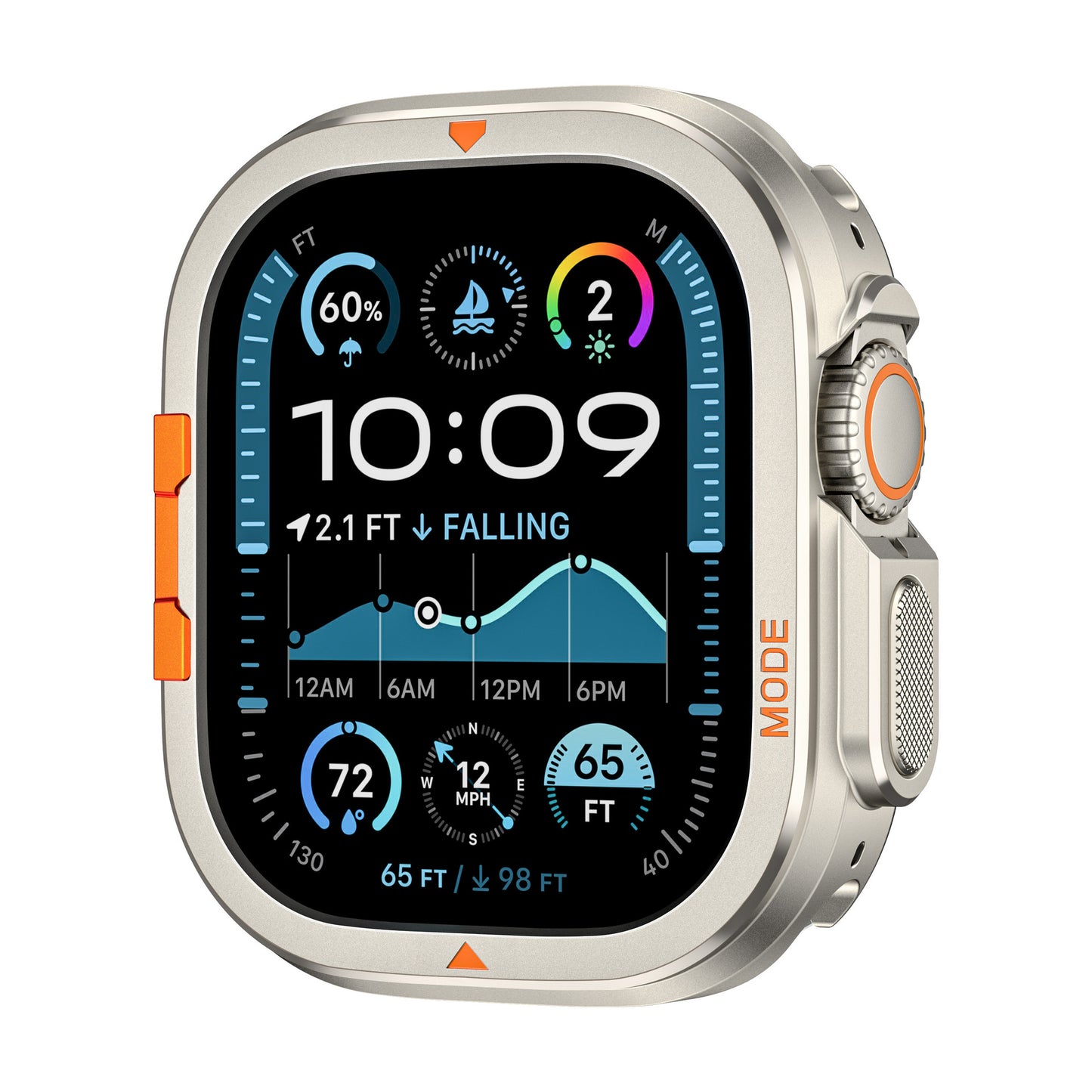 Luxury Ultra Metal Case By iSerieshub Compatible For Apple Watch