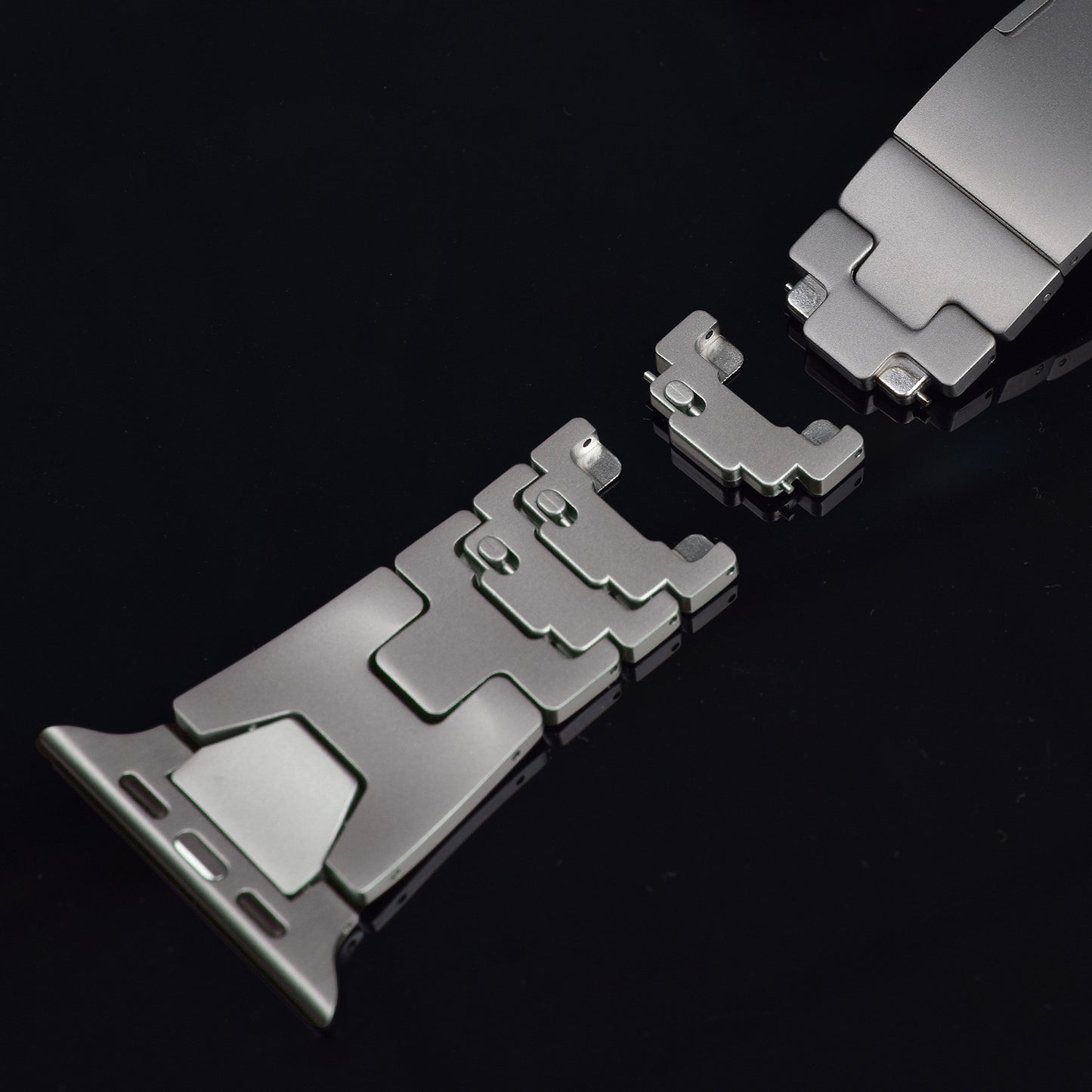 Luxury Titanium Quilk Release Band By iSerieshub Compatible For Appe Watch