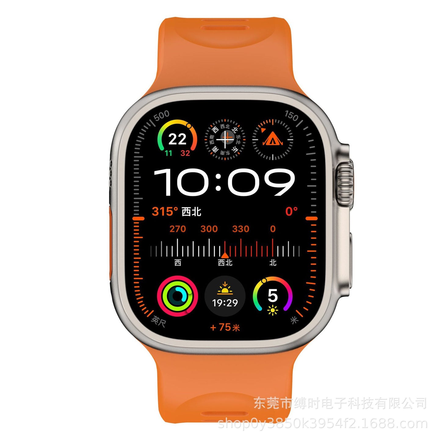 Premium Siliocne Explorer Sports Bands By iSerieshub Compatible For Apple Watch