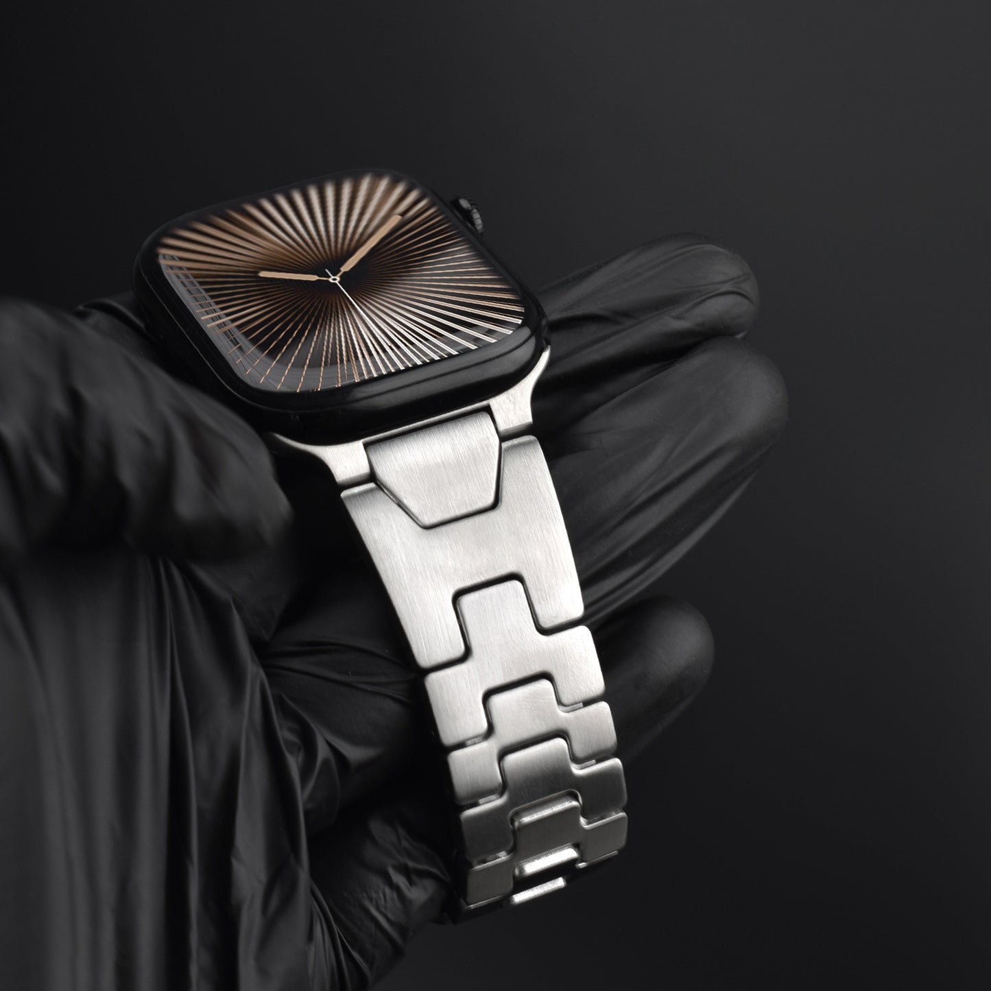 Luxury Titanium Quilk Release Band By iSerieshub Compatible For Appe Watch