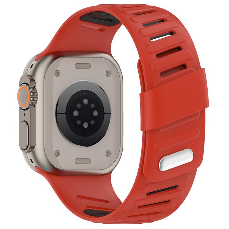 Premium Whoop Design Silicone Magnetic Loop By iSerieshub Compatible For Apple Watch