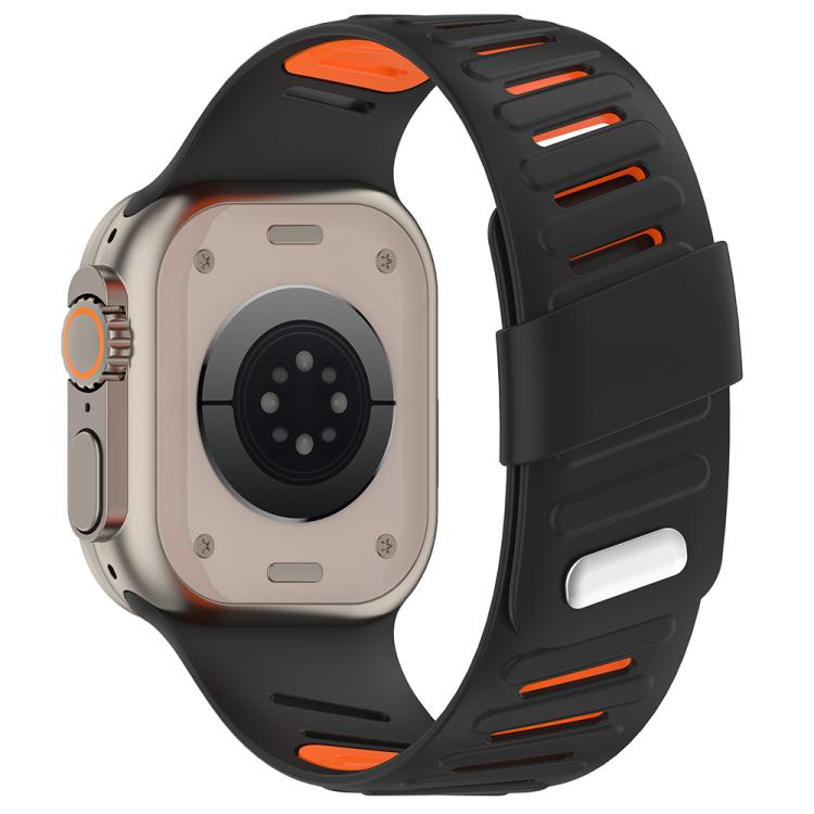 Premium Whoop Design Silicone Magnetic Loop By iSerieshub Compatible For Apple Watch