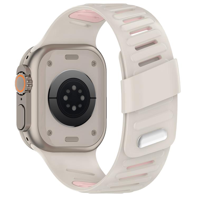 Premium Whoop Design Silicone Magnetic Loop By iSerieshub Compatible For Apple Watch