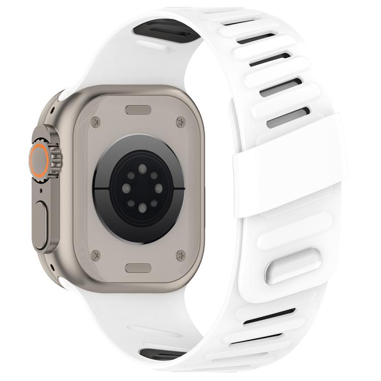 Premium Whoop Design Silicone Magnetic Loop By iSerieshub Compatible For Apple Watch
