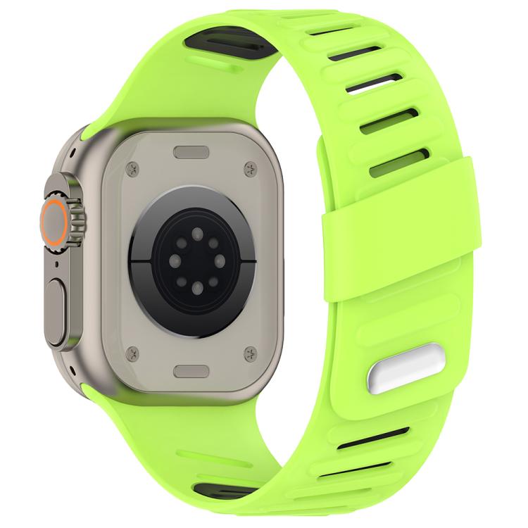 Premium Whoop Design Silicone Magnetic Loop By iSerieshub Compatible For Apple Watch