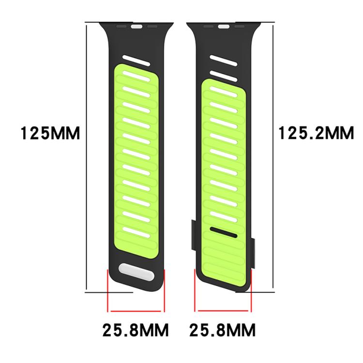 Premium Whoop Design Silicone Magnetic Loop By iSerieshub Compatible For Apple Watch