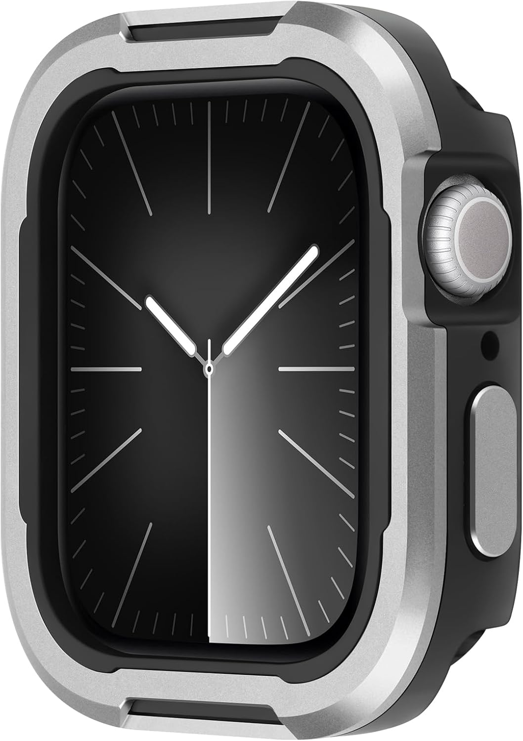 Premium Rugged Metal Bumper Case by iSerieshub Compatible For Apple Watch