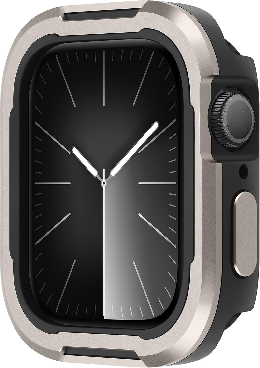 Premium Rugged Metal Bumper Case by iSerieshub Compatible For Apple Watch