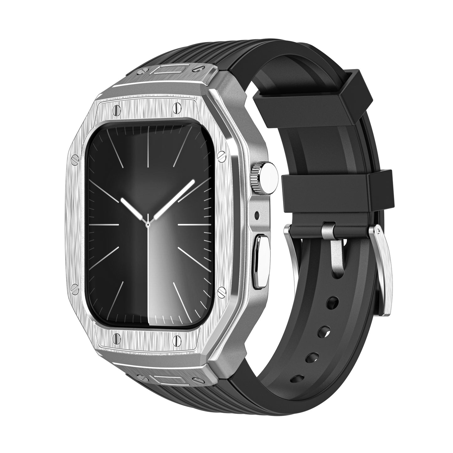 Luxury Modification Metal Case By iSerieshub Compatible For Apple Watch