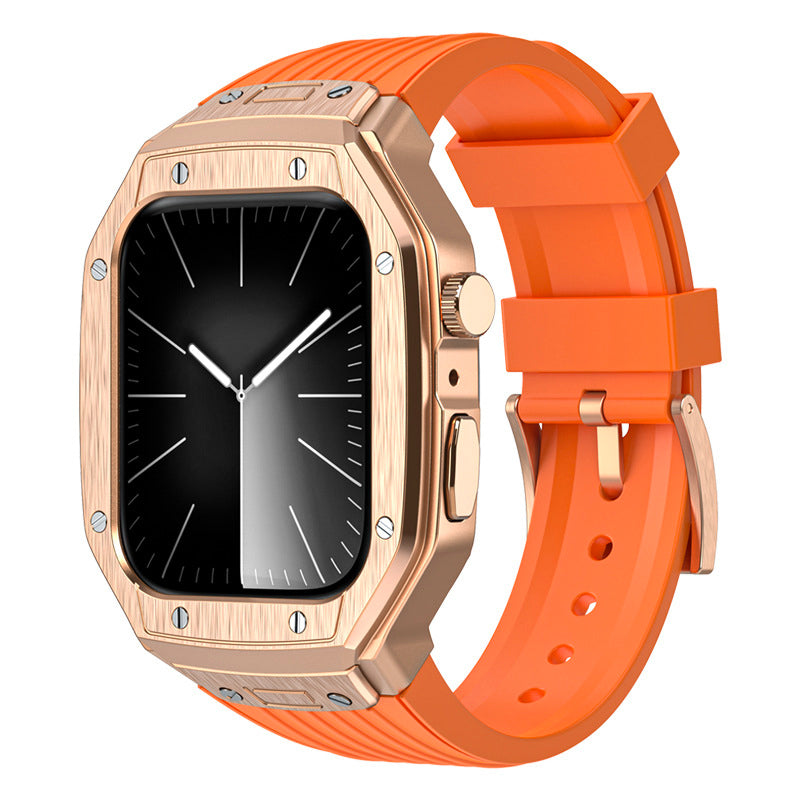 Luxury Modification Metal Case By iSerieshub Compatible For Apple Watch