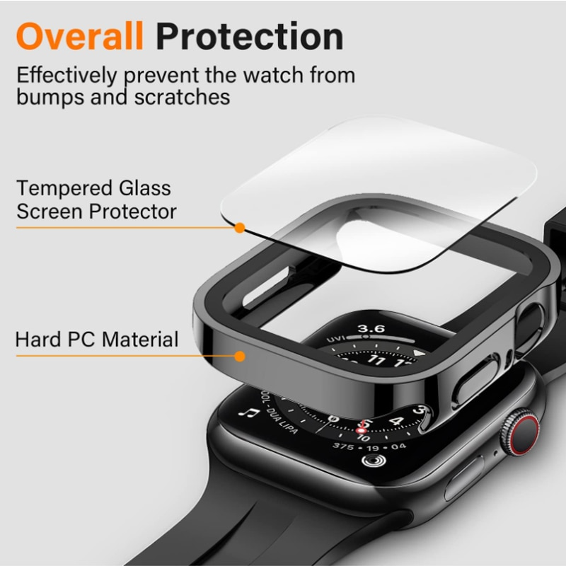 Premium Waterproof Pc Protective Case By iSerieshub Comaptible For iWatch