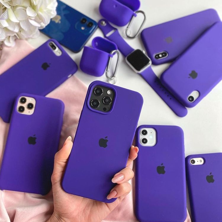 Mint Blue Silicone Premium Back Cover By iSeriesHub Compatible for iPhone