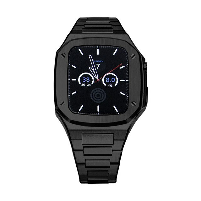 Luxury Stainless Steel Modification Kit By iSerieshub Compatible For Smart-Watch