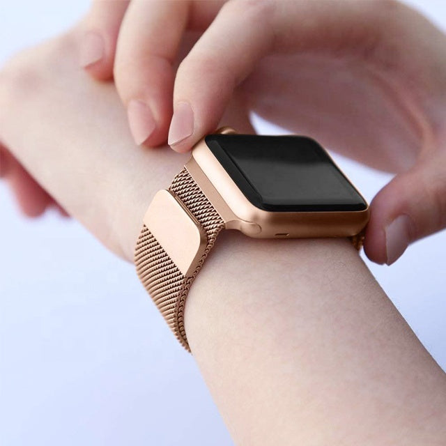 Premium Magnetic Milanese Loop By iSeriesHub Compatible For iWatch