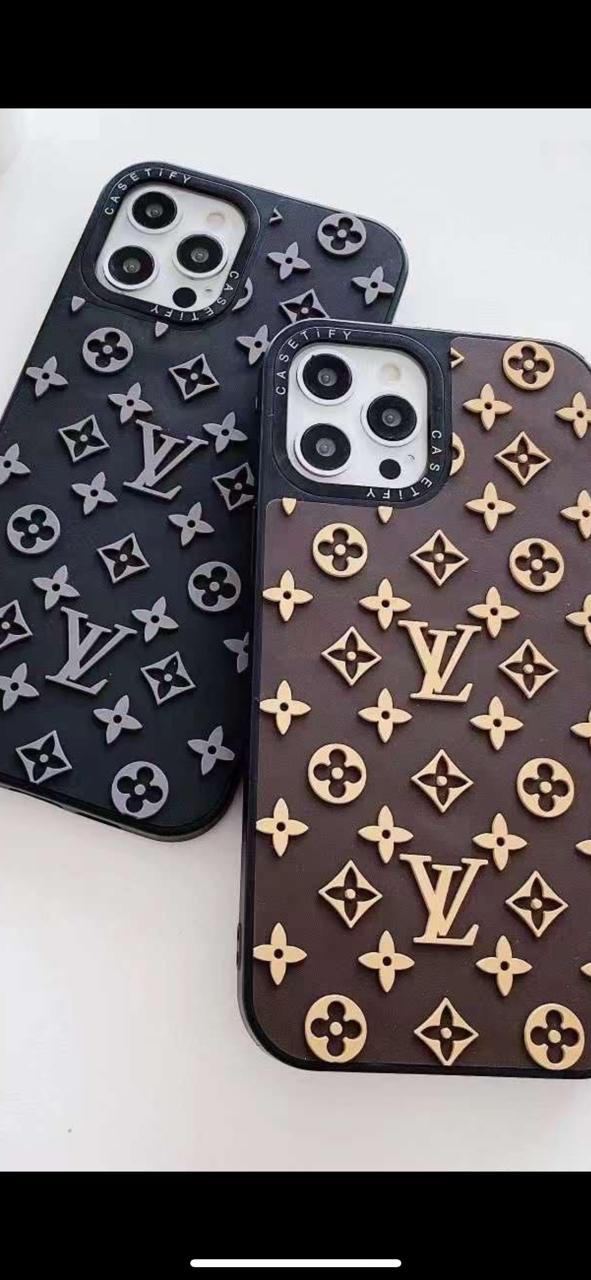 Luxury Brand 3d Pattern Silicone Case Cover By iSerieshub Compatible For iPhone