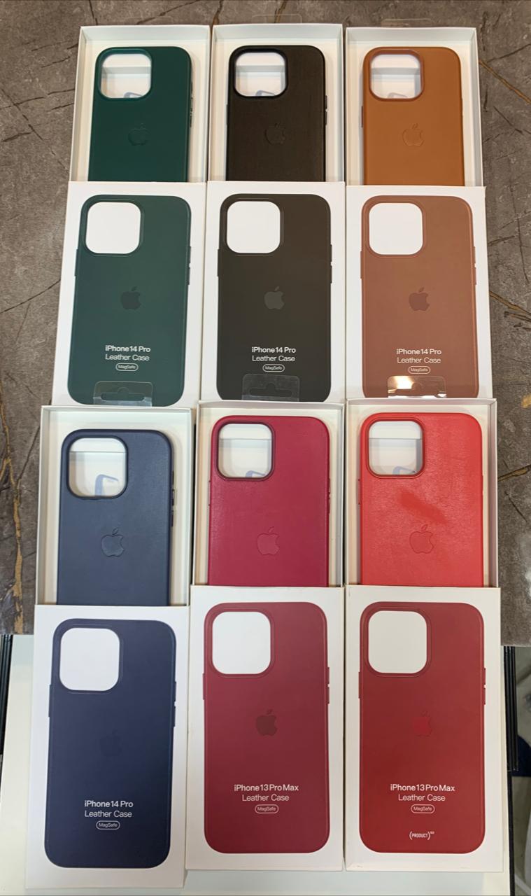 Product Red Premium Leather Case for iPhone