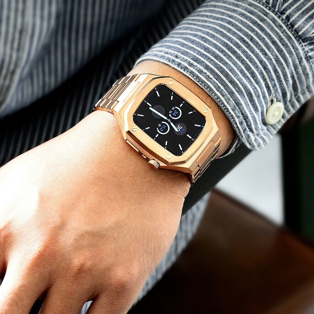 Luxury Stainless Steel Modification Kit By iSerieshub Compatible For Smart-Watch