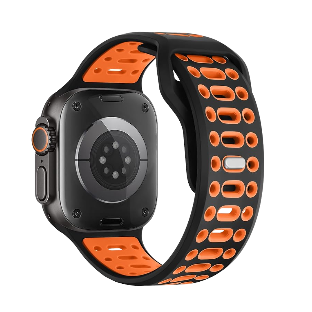 Premium RYB Silicone Sports Bands By iSerieshub Compatible For Apple Watch