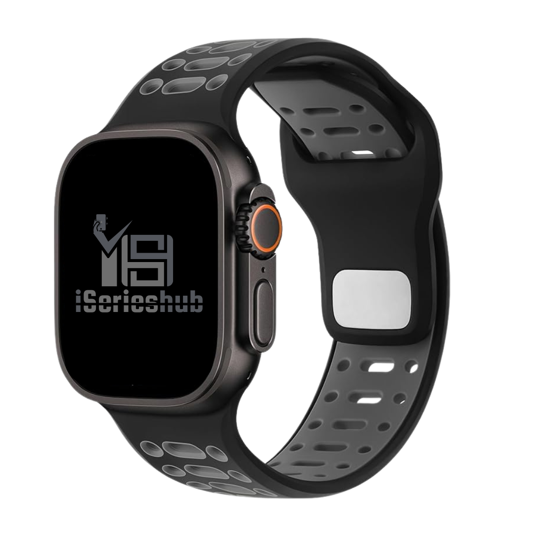 Premium RYB Silicone Sports Bands By iSerieshub Compatible For Apple Watch