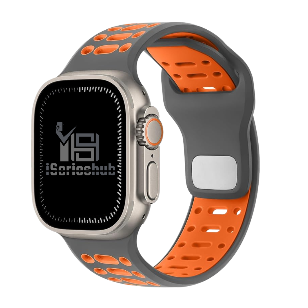 Premium RYB Silicone Sports Bands By iSerieshub Compatible For Apple Watch