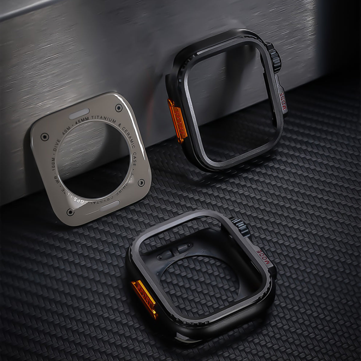 Luxury Change To Ultra Metal Case By iSerieshub Compatible For Apple Watch