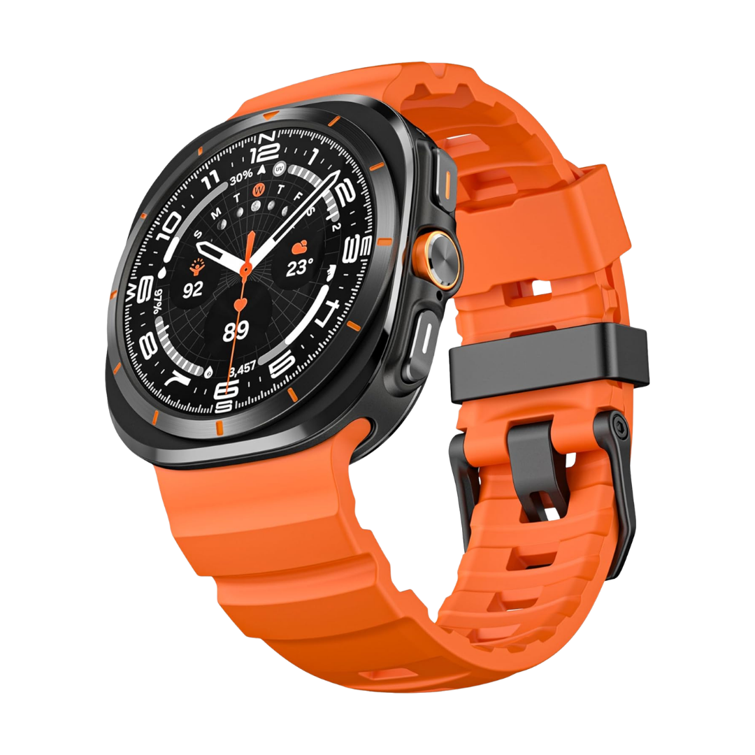 Rocky Point Silicone Sport Band for Samsung Galaxy Watch Ultra 47mm