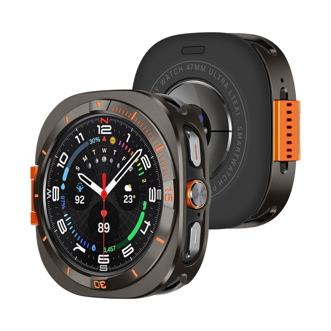 Luxury Aluminum Metal Case for Samsung Galaxy Watch Ultra 47mm & Ultra 2