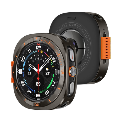 Luxury Aluminum Metal Case for Samsung Galaxy Watch Ultra 47mm & Ultra 2