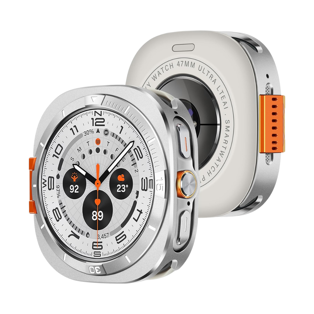 Luxury Aluminum Metal Case for Samsung Galaxy Watch Ultra 47mm & Ultra 2