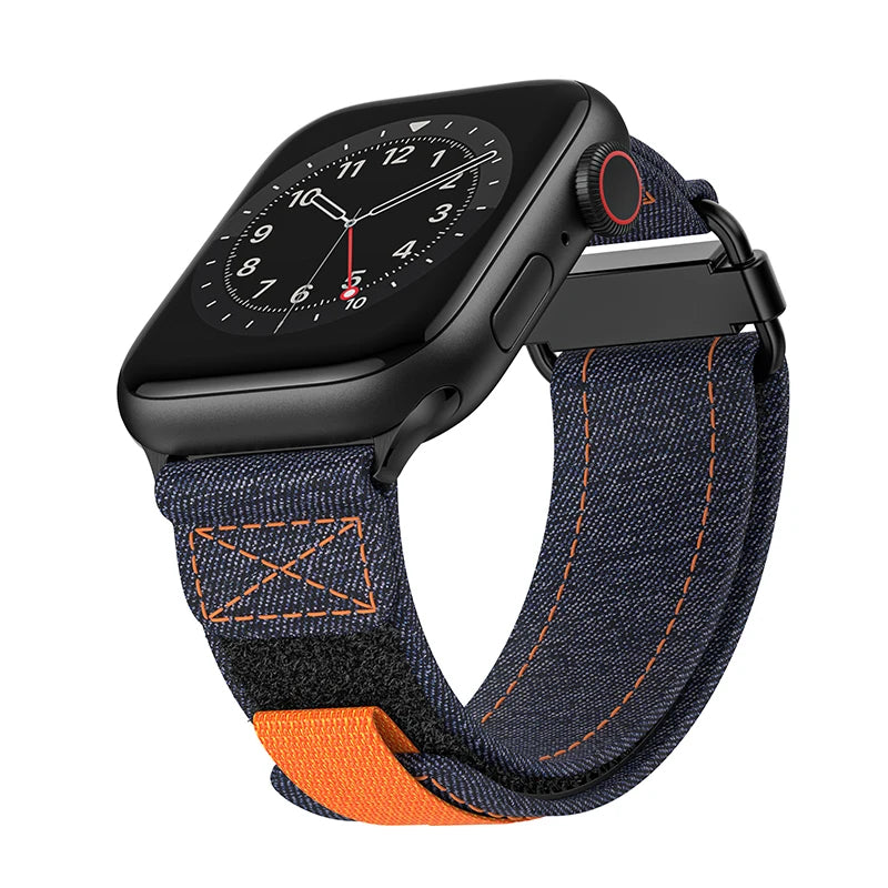 Premium Canvas Sports Bands By iSerieshub Compatible For iWatch